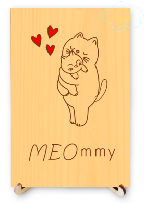 MEOmmy Holding Baby